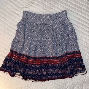 Cute Flowy Mini Skirt